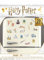 HARRY POTTER 20-teiliges Magnet-Set (Whimsical Design) Kühlschrankmagnete - Offizielles Lizenzprodukt