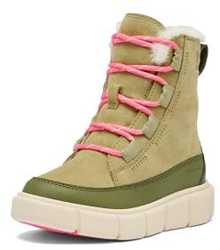 Sorel Little Explorer III Laced, Stivaletti impermeabili Unisex da Ragazzo