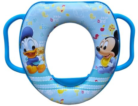 Toilettensitz für Kinder, Mickey und Donald Disney, universal, mit Griffen