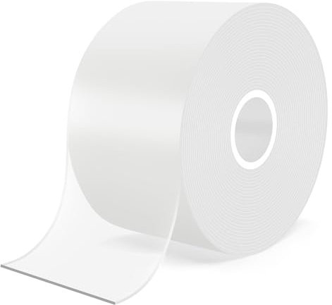 Gemi Doppelseitiges Klebeband Extra Stark Nano Tape 5m X 50mm, Klebeband Doppelseitig Extra Stark,Doppelseitiges Klebeband Transparent