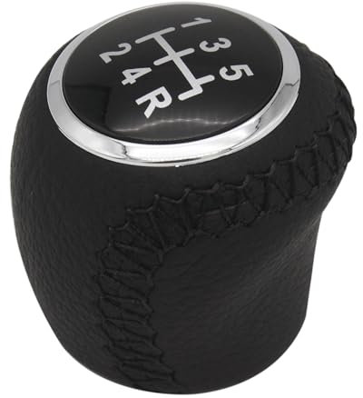 Arotzelox Schaltknauf 5 Gang für GRANDE PUNTO 2006-2012 Schwarz 55344881 55349796