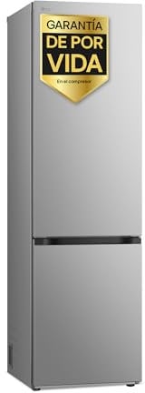 LG GBV7280BPY - Frigorífico Combi Door Cooling+, Total no Frost con Congelador, Cajón Magic Crisper, Conectividad Wi-Fi ThinQ, 2 Puertas, Serie 700, Clasificación B, Capacidad 419 L, Inox Antihuellas