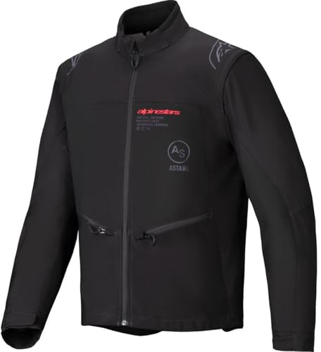 Alpinestars Enduro-Jacke Lite-Dura Softshell Schwarz Gr. XL | Winddicht