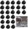 Joynine 24 pièces passages en Caoutchouc | Pieds en Caoutchouc | Caoutchoucs de Grille de Cuisine pour réchauds de Camping-Car - Compatibles avec Les tiges Dometic, Smev, Thetford et 5 mm