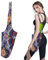 ycezw Yoga Yoga Yoga Tote Bag, Yogamattentasche | Lange Kaste Mit Taschen, Modische Sturminhaber Pilates, Pilates Turnbeutel, Yoga-Zubehör Für Frauen