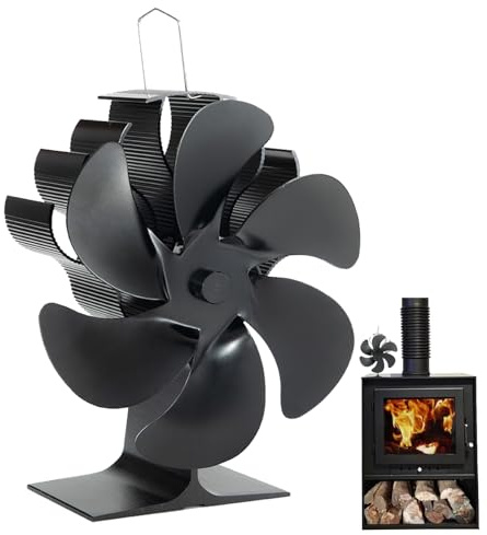 Ventilatore per | Ventilatore per stufa a legna, Termoelettrico per Stufa a Legna, Bruciatore a Ceppi, Caminetti