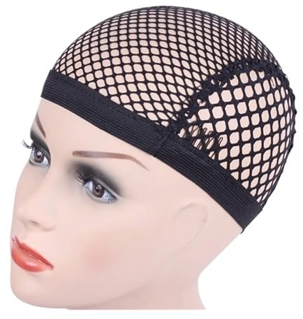 Haarnetze mit Clips Mesh Weaving Black Wig Hair Net Making Caps Weaving Wig Cap