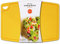 Liflicon Tabla de cortar de silicona gruesa extra grande de 14.6 x 10.43 pulgadas, tabla de cortar flexible, apta para lavavajillas, color amarillo