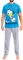 Disney Pigiama per Uomo Donald Duck Blu Medium
