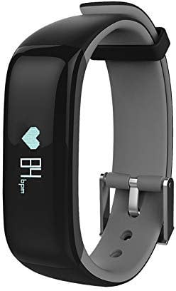 HYLR Fitness Armband mit Pulsmesser, Fitness Tracker Blutdruckmessung Schrittzähler Uhr Wasserdicht IP67 Pulsuhr Aktivitätstracker Herzfrequenz Stoppuhr Schlafmonitor GPS für Herren Damen Kinder