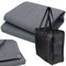 Vorzeltteppich + Heringe + Tasche - 250x550 GRAU-BLAU - Zeltteppich Zeltunterlage Outdoor Camping Vorzelt Campingteppich Vorzeltboden
