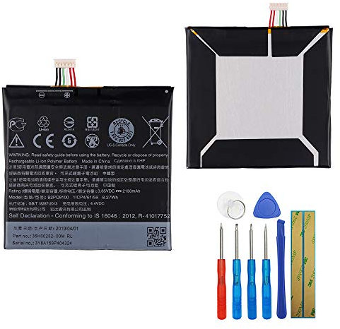 Ersatzakku B2PQ9100 Kompatibel mit HTC One A9 A9u A9w Hima Aero with Tools