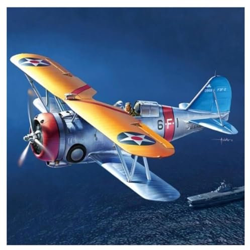 Academy 120116 492326 1/48 USN F3F-2 Vf-6 Fighting Six, Verschieden