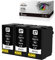 INK4U 27XL Tintenpatronen Kompatibel für Epson 27 27XL Patronen für Workforce WF-3620 WF-7710 WF-7620 WF-7715 WF-7720 WF-7610 WF-3640 WF-7210 WF-7110 (3 Schwarz)