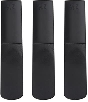 Altsax Reed, Reeds 2,5 Teile Reparatur Saxophon Blatt 2 Reed Zubehör Schwarz 3 Stück Kunststoff Altsaxophon Mundstück