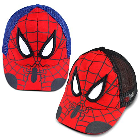 AWOUSUE 2 Stücke Children's Summer Cap,Baseball Cap Kinder Set,Sport Baseball Hüte,Für Jungen Mädchen Outdoor Sonnenhut Kappe Baseball Cap Kinder-Geburtstag Schule Sport UV Schutz