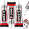 3 PCS 110ML B-7000 Clear Glue for Rhinestones, DIY B7000 Adhesive Crafts Glue Multipurpose Super Adhesive Industrial Bonding Glue for Fabric Gem Stone Bead Metal Jewelry Making Nail Art