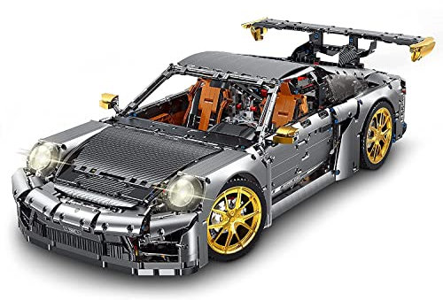 Technik Auto für Porschor GT2 RS, 1:6 Groß Auto Modellbausatz, 5588 Teile Klemmbausteine Auto MOC Set, Kompatibel mit Porschor Technik Auto
