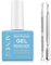Gel Remover for Nails - 15ML Professional Gel Nail Polish Remover with Cuticle Pusher and Nail Polish Scraper, Soak-Off Gel Nail Polish Kit, Quick & Easy Peel Off Nails Polish In 2-5 Minutes