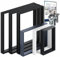 Ariana Home® - 2X Premium Stabil Tischkufen, Tischbeine, Tischgestell, Möbelfüße aus Metall, (Couchtisch, Esstisch, Schreibtisch, Wohnzimmertisch, Sitzbank & andere Möbel) - 30x43 cm Schwarz