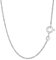 NKlaus 42cm Panzerkette 925 Silber elegante Halskette filigrante Breite 1,1mm Collier 1,05g federleicht 15044
