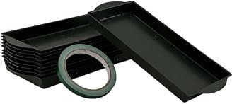 10 Green Single Brick Trays & Flower Tape for Floral Foam - Essential Fresh & Artificial Flower Foam Accessories/Sundries for florists. Flower arranging Trays