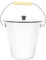 Luxshiny Emaille Eimer Mit Deckel Robuster Wasser Und Milchbehälter Ca Multifunktionale Aufbewahrungslösung Für Zuhause Garten Und Camping Vintage-stil Lebensmittelecht Mit Henkel