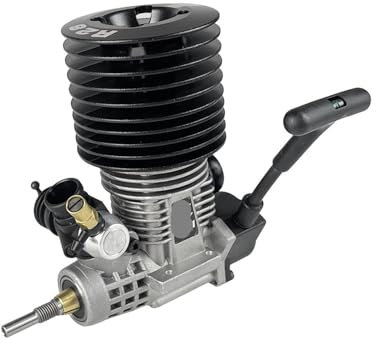 Motor Nitro de vehículo de metanol Compatible con Rc Car1/8 Buggy Compatible con motor Monster Truggy FC28 carburador de motor de arranque de tracción de 4,58 CC