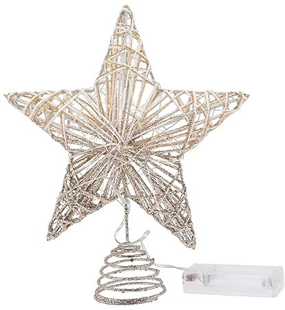 Cabilock Luci A Led Per Albero Di Natale Decorazione in Ferro Accessorio Decorativo Per Natale