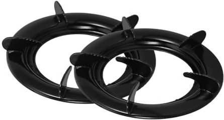 KITANDOVE Estante Antideslizante Para Wok De Gas Soporte Durable Inoxidable Compatible Cocinas De Gas Base Estable Para Utensilios De Cocina
