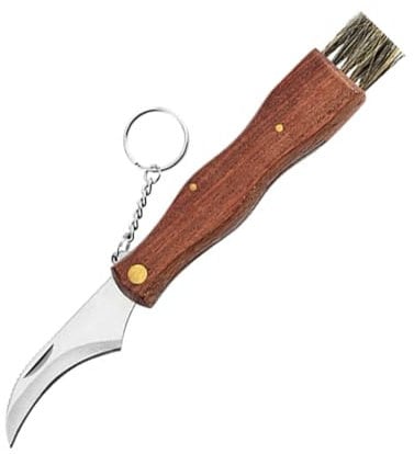 IKOPFLN Coltello Funghi Coltello Per Funghi Coltellino Da Funghi Multifunzionale Con Apribottiglie Coltello A Funghi Con Spazzola