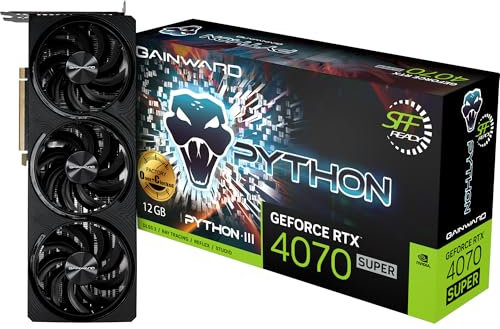 Gainward Carte Graphique GeForce RTX 4070 Super Python III OC