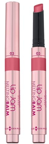 Deborah Milano – Lip Jam Melting Balm, bunter Lippenbalsam, feuchtigkeitsspendend und geschmeidig – Brillante Farbe bis zu 12 Stunden, glänzendes Finish, leichte Textur, elegante Stiftbox, 02 Papaya