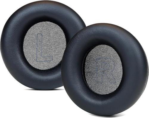 Ersatz-Ohrpolster für Bang & Olufsen Beoplay H4, H6, H7, H9, H9i, HX, Portal-Kopfhörer, Memory-Schaum-Kissen, Schwarz