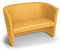 moebel-eins Charly Duo Cocktailsessel/Sessel, Material Kunstleder, gelb