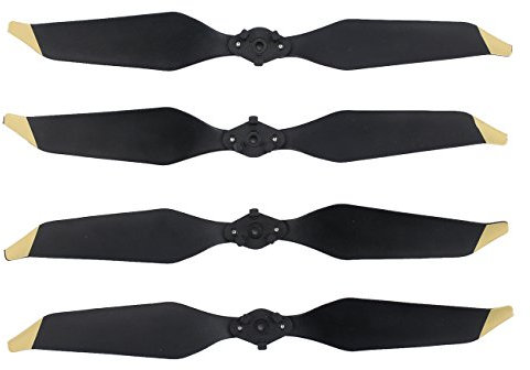 2 Paar Propeller lownoise Schnellverschlusspropeller, Kompatibel mit DJI Mavic Pro Platinum Drohne, DJI Mavic Pro Drohne, Drone Propeller Zubehör