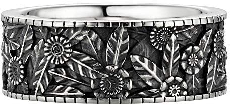 cai Herren Ring 925/- Sterling Silber Glänzend Silbergrau 132270833