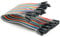 BerryBase 50cm Jumper Wire Kabel Female to Female, trennbarer Jumper Kabel für Arduino und Raspberry Pi Breadboard, gpio Kabel mit 40 Stück pro Einheit