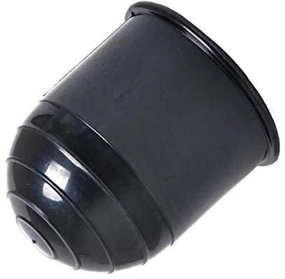 B Baosity Schutzkappe Anhängerkupplung Kugelschutzkappe Abdeckkappe Abdeckung für Auto Kugelkopf-Kupplung - Schwarz