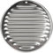 Ø 16 cm, copertura per griglia di ventilazione in alluminio, prese d'aria rotonde, griglia di ventilazione, zanzariera integrata, ventilazione HVAC, alluminio 160 mm