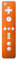 DeinDesign Skin kompatibel mit Nintendo Wii Controller Folie Sticker einfarbig orange Farbe