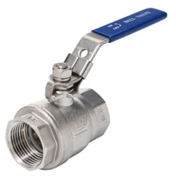 Kugelhahn Edelstahl V4A zweiteilig SS316 4401/4408 (DN50|2)