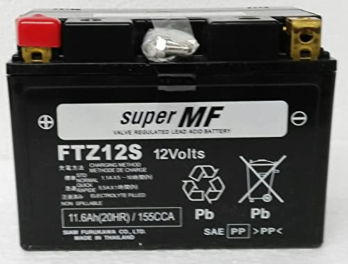 Batterie MF FURUKAWA FTZ12S YTZ12S YTZ12 PRECHARGEE Compatible Yamaha TMAX TMAX 530 560