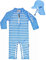 weVSwe Trajes de baño para niños pequeños en uno Sombrero para el Sol UPF 50+ Verano Playa Azul 2 años