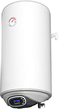 Warmwasserspeicher Elektrospeicher wandhängend mit elektronischer Steuerung und WIFI - 50 Liter 2kW 230V - SMART Control Selbstlernend Heizzeitprogramme