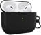 MyGadget Estuche para Apple Airpods Pro 2ª Generación 2022 - Funda de Cuero Sintético para Auricolares - Case Anti arañazos - Carcasa Robusta - Negro