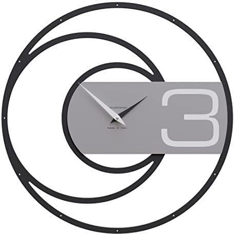 Wanduhr James - 48 cm von Callea Design (Aluminium)
