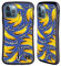 Head Case Designs Blu Banane Cover Ibrida Compatibile con Apple iPhone 12 / iPhone 12 PRO