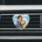 Personalisierte Kristall-Auto-Lufterfrischer - Custom Aromatherapie Auto Air Vent Clip mit Ihrem Foto Text - Customized Auto Luftreiniger duftende Kristall-Clips für Auto-Innenraum-Dekoration-Duft