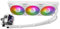 Thermalright Frozen Warframe 360 White ARGB - Enfriador de agua para CPU, 3 ventiladores PWM, sistema de refrigeración por agua, pantalla LCD IPS con resolución de 320 x 240, para AMD/AM4/AM5 e Intel